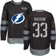 Men's Manon Rheaume Tampa Bay Lightning ＃33 Authentic Black 1917-2017 100th Anniversary Jersey