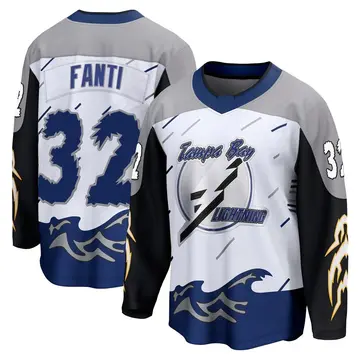 Men's Ryan Fanti Tampa Bay Lightning ＃32 Breakaway White Special Edition 2.0 Jersey