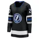 Women's Mikael Renberg Tampa Bay Lightning ＃20 Breakaway Black Alternate Premier Jersey