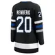 Women's Mikael Renberg Tampa Bay Lightning ＃20 Breakaway Black Alternate Premier Jersey