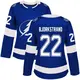 Women's Oliver Bjorkstrand Tampa Bay Lightning ＃22 Authentic Blue Home Jersey