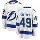Youth Brent Gretzky Tampa Bay Lightning ＃49 Breakaway White Away Jersey
