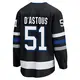 Youth Charles-Edouard D'Astous Tampa Bay Lightning ＃51 Breakaway Black Alternate Premier Jersey