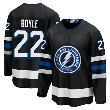 Youth Dan Boyle Tampa Bay Lightning ＃22 Breakaway Black Alternate Premier Jersey