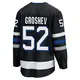 Youth Maxim Groshev Tampa Bay Lightning ＃52 Breakaway Black Alternate Premier Jersey