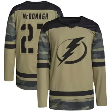 Youth Ryan McDonagh Tampa Bay Lightning ＃27 Authentic Camo Military Appreciation Practice Jersey