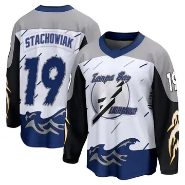 Youth Wojciech Stachowiak Tampa Bay Lightning ＃19 Breakaway White Special Edition 2.0 Jersey